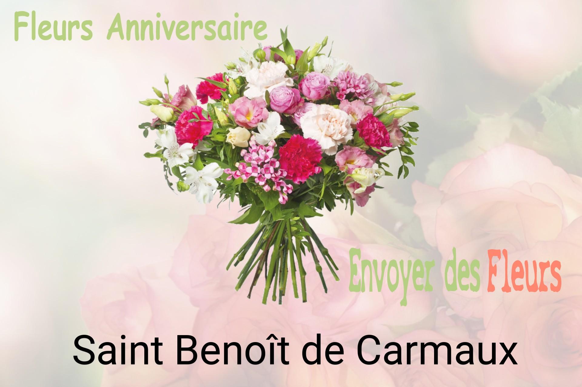 Bouquet de fleurs d’anniversaire livré à Saint-Benoît-de-Carmaux